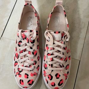 Ked’s Pink Leopard Platform Sneaker | Animal Print | Women’s 7.5